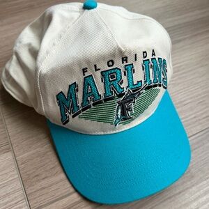 Florida Marlins Retro SnapBack Baseball Cap
